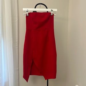 Lulus strapless dress